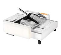 Machine de pliage et de reliure de livrets A3, agrafage manuel multifonctionnel, agrafeuse pour livrets, plieuse et agrafeuse avec panneau visible, pour écoles, imprimeries et bureaux. 4nails
