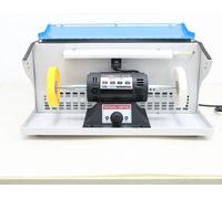 Machine de polissage et ponceuse de table - DM-5 - 800W - 220V - Disques de ponçage de 7,5 cm - 10000 tr/min - Vitesse réglable - Système d'aspiration des poussières et éclairage - Prise européenne