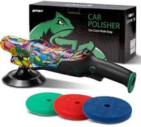 Machine de polissage pour voiture, 1000W, couple élevé - Ponceuse rotative professionnelle de 150 mm pour la correction profonde de la peinture - Faible vibration et câble amovible de 5 mètres, 6 vite