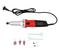 Machine de polissage Schmuck - Meuleuse de table 600W - 0–27000 tr/min - Alimentation secteur 220V - 3 têtes de meulage - Rouge