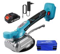Machine de pose de carrelage - Ventouse à batterie - Capacité de charge : 50 kg - 5 niveaux de vitesse - Ventouse puissante - Pour carrelage et céramique - 1 batterie