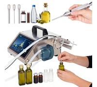 Machine de remplissage automatique de liquide pour petites bouteilles de 1 à 100ml, avec aiguille à col étroit/1mm, pour huiles essentielles et liquides corrosifs HD1370