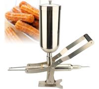 Machine de remplissage de beignets, injecteur manuel de crème de 4,5 l pour pâtisseries, beignets, churros, gâteaux - Boulangerie et maison