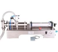 Machine de remplissage de liquides pneumatique, horizontale, auto-amorçante, automatique, pour liquides et pâtes