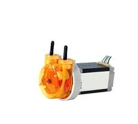 Machine de remplissage, Pompe péristaltique KAS 12V 24V pompe auto-amorçante à faible débit avec moteur pas à pas 3 rotors pompe doseuse de haute précision(B04,SE-24V-3 rotors)