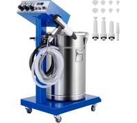 Machine De RevêTement en Poudre éLectrostatique 50w 45L avec Peinture à Pistolet De PulvéRisation 450g par Minute Wx-958 SystèMe De RevêTement en Poudre