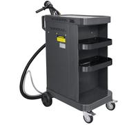 Machine de sablage à pression RETTER avec aspirateur 30 L, 1 200 W, mobile, avec système d'aspiration