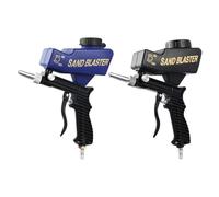 Machine de sablage par gravité portable pour enlever la rouille, polir et ébavurer les surfaces métalliques Kit de nettoyage de restauration de pièces automobiles