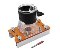 Machine de sculpture - Kit d'outils de localisation de manuel réglable 2 en 1, base de fraisage, guide de fente de précision, aide au travail du bois, aide au fraisage et à l'artisanat | Outil