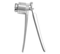 Machine de sertissage et de bouchage, Machine à sceller les flacons, sertisseuse manuelle for bouchons en aluminium ou plastique, argent 13-32mm(26mm)