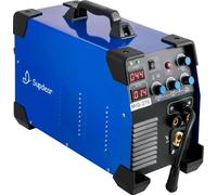 machine de soudage 3 en 1, MIG/MMA/TIG, puissance nominale de 5,6 KVA, plage de courant 50-270 A, tension d'entrée 110V/220V, dévidoir de fil automatique
