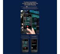 Machine de traduction vocale intelligente en temps réel Z16 AI, plus de 139 langues en ligne, écran 4 pouces, portable