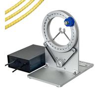 Machine d'emballage de ruban électrique portable, anneau de limitation de rotation à 360°, interrupteur à pied pour attaches de câble faciles