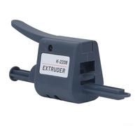 Machine d'extrusion de pâte à souder fiable pour une utilisation semi-automatique, design portable avec deux options de buse pour plus de flexibilité