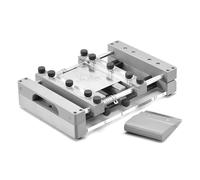 Machine d'impression d'écran manuelle pour pâte à souder, imprimante pochoir d'établi avec raclette de 80 mm, fixation sous vide pour assemblage de circuits imprimés, petites entreprises