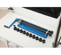 Machine manuelle de cintrage, machine de cintrage de 18 pouces, outil de formage à rouleaux à billes, machine à rainures, kit