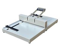 Machine manuelle de marquage avec règle de positionnement, base antidérapante, indentation de 0,8 mm pour cartes de visite, photos, cartes de vœux
