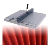 Machine manuelle de pliage de papier avec bloc de positionnement, échelle claire pour marquer de précision dans les cartes, livres, menus, invitations