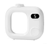 Machine Parfum Murale Blanche 10x9cm pour Bureau(A) | pour cinq modes de pour brume ajustables, intervalles 5 à 20 min, spray continu, intensité parfum personnalisable