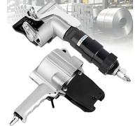 Machine pneumatique de cerclage de feuillards en acier, unité de tension et de scellage de type divisé, feuillard industriel de 0,75/0,98/1,26 po, pratique pour le traitement en usine(32mm/1.26in)