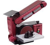 Machine ponceuse combinée KSM 100/150 BTS | Ponceuse à bande et à disque 2-en-1 | Ponçage précis du bois, du métal et du plastique | Réglable de 0 à 90° | Inclut un système de polissage | 370 W et 230
