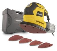 Machine ponceuse multifonction, 220 W, 28000 tr/min, système de fixation Velcro, bac à poussière