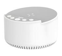 Machine sonore à bruit blanc avec chargeur sans fil et haut-parleur, sucette de sommeil 3 en 1, machine à son portable pour voyage, taille compacte de 9,9 x 5,6 cm, entrée 9 V/2 A, appareil audio de