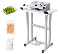 Machine thermoscellage à pédale scellage modèle portable B800 | Soudeuse impulsion pédale découpeur,fonction 2-en-1 soudure et découpe,temps soudure réglable,largeur 0,3cm,usage industriel.
