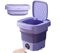Machines à laver pliantes - Mini pliable, seau à linge portable | Machine de nettoyage de chaussettes de taille de voyage, seau à linge automatique , compacte