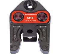 Rothenberger Mâchoire de presse Standard M18 pour ROMAX 4000 – Réf. 015103X