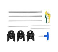 Mâchoire de pressage pour tube composite TH16 TH20 TH26 - Pour tuyaux composites - Kit d'outils avec pince à sertir, outil de pressage, avec 1 x calibreur multiple