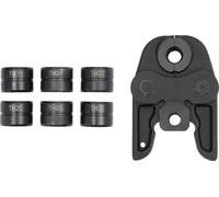 Mâchoire de serrage TH16-32 - Mâchoires pour pince-tube - Profil TH pour tubes composites - Pour tubes en aluminium-plastique - Noir