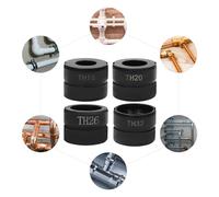 Mâchoire de sertissage 16 ~ 32 U pour 16 mm, 20 mm, 26 mm, 32 mm, insert de mâchoire pour sertir des tubes en cuivre utilisés dans les domaines de l'électricité, noir