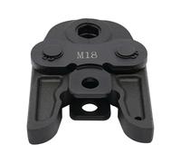 Mâchoire de sertissage M - Profil : 15/18/22/28 mm - Diamètre de zone de travail - Insert de mâchoire à sertir - Convient pour tubes composites en acier inoxydable et en aluminium (M18)
