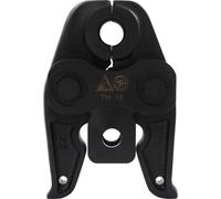 Mâchoire de sertissage pour pince à sertir - TH18 Profil TH 18 mm - Pour tubes multicouches en aluminium, PEX, PB - Sertissage précis - Noir