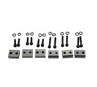 Mâchoires de Hydrauliques de Remplacement pour en Acier 40 pour | Cisaille à Barres d\'Armature Électrique, Lames Robustes pour Acier Rond et Carré, Installation pour facile avec
