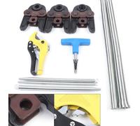 Mâchoires de sertissage pour outil de sertissage de tubes - Profil TH - TH16 TH20 TH26 - Pour tubes composites multicouches - Mâchoires de sertissage de rechange
