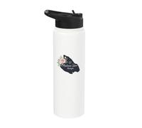 Mackinac Island Michigan MI Souvenir pour homme et femme Stainless Steel Insulated Water Bottle