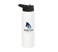 Mackinac Island Michigan MI Souvenir pour homme et femme Stainless Steel Insulated Water Bottle
