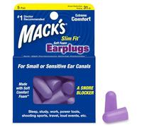 Mack's Safesound en mousse souple fin à bouchons d'oreille - Lot de 7 paires, 5 Pairs