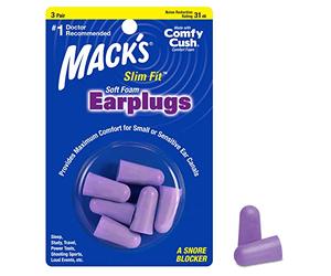 Macks Slim fit Bouchons d'oreilles Violet Violet 3 Pairs