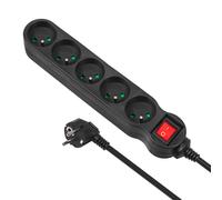 Maclean Energy Bloc multiprises de 4/5/6/ prises avec l'interrupteur max: 2300 W