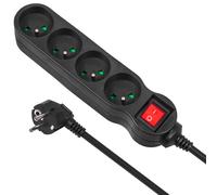 Maclean Energy Bloc multiprises de 4/5/6/ prises avec l'interrupteur max: 2300 W