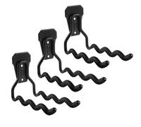 Maclean MC-486 Support mural pour outils lot de 3 acier 30 kg