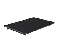 Maclean Étagère murale MC-629 pour DVD en verre – Support max 8 kg – Noir