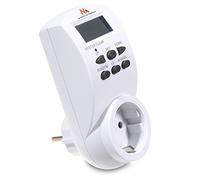 Maclean mCE05G Prise Numérique Programmable 7 Jours Wochenzeitschaluhr 10 Prog. Minuteur Compte à Rebours Numérique 230 V 16 A