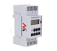Maclean MCE09 minuterie digitale hebdomadaire annexe 16A sur rail DIN Numrique