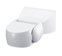Maclean MCE201W Dtecteur de Mouvement Infrarouge PIR Gamme 12m Blanc IP65 Moderne
