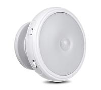 Maclean MCE223 Lampe LED avec détecteur de Mouvement, capteur crépusculaire, Aimant, rétro-éclairage, Modes d'éclairage continu, capteur PIR