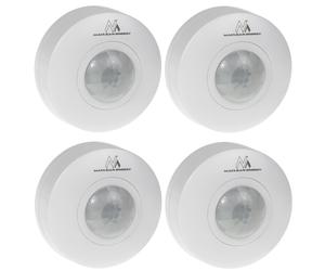 Maclean MCE314 W détecteur de mouvement PIR x4 6m 360° IP20